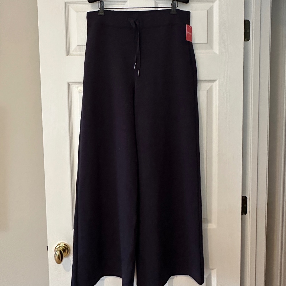 Spanx Air Essentials, Wide Leg, Classic Navy, Brand New